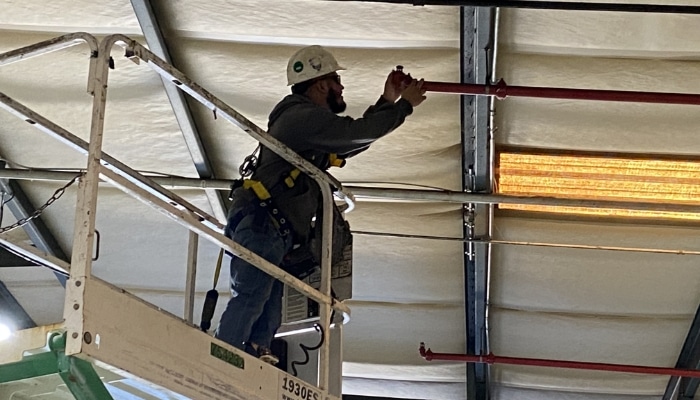 Foreman On Scissorlift 2